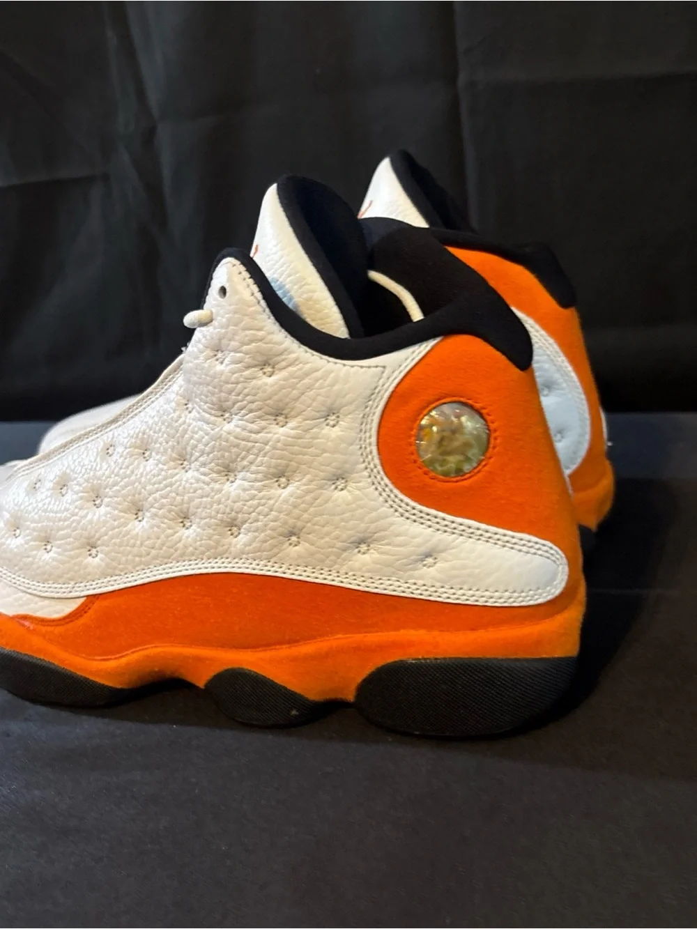 Air Jordan 13 Retro Starfish Mens Sneakers white/orange size 11.5 brand new
